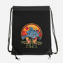 Heavy Machine Gun Sunset-None-Drawstring-Bag-sachpica