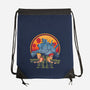 Heavy Machine Gun Sunset-None-Drawstring-Bag-sachpica