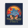 Heavy Machine Gun Sunset-None-Stretched-Canvas-sachpica