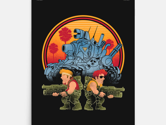 Heavy Machine Gun Sunset