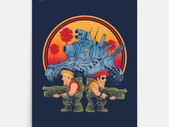 Heavy Machine Gun Sunset