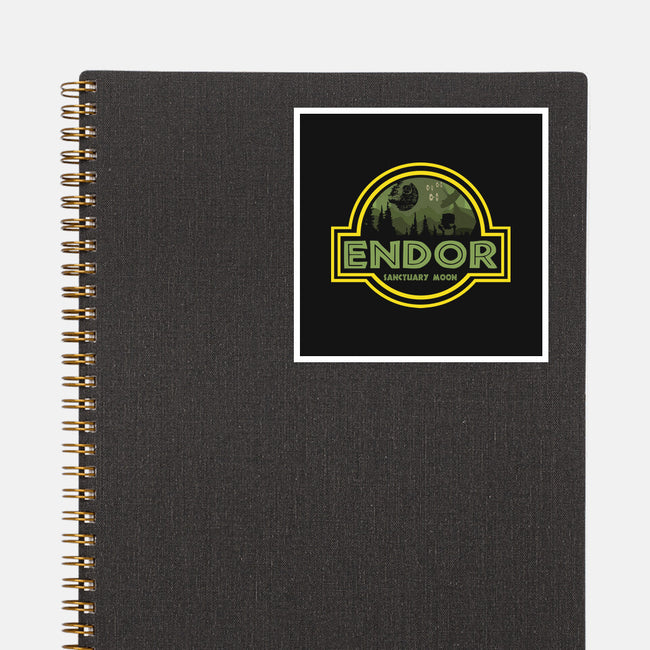 Endor Park-None-Glossy-Sticker-turborat14