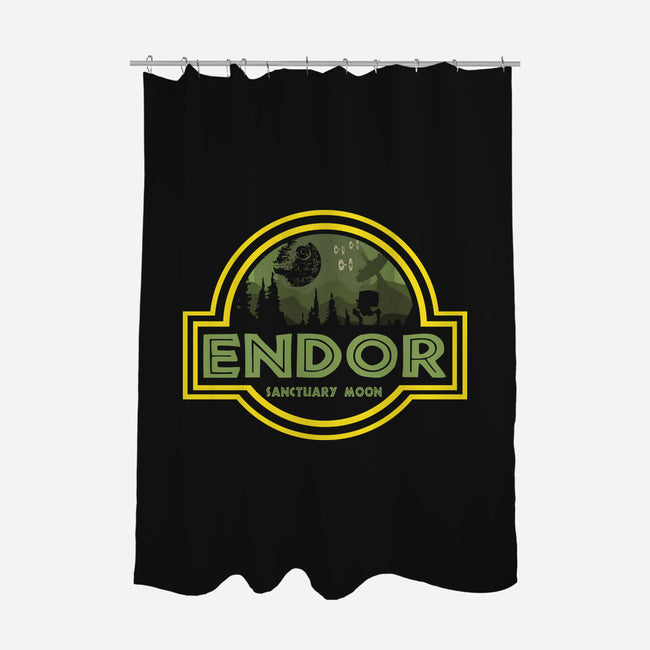 Endor Park-None-Polyester-Shower Curtain-turborat14