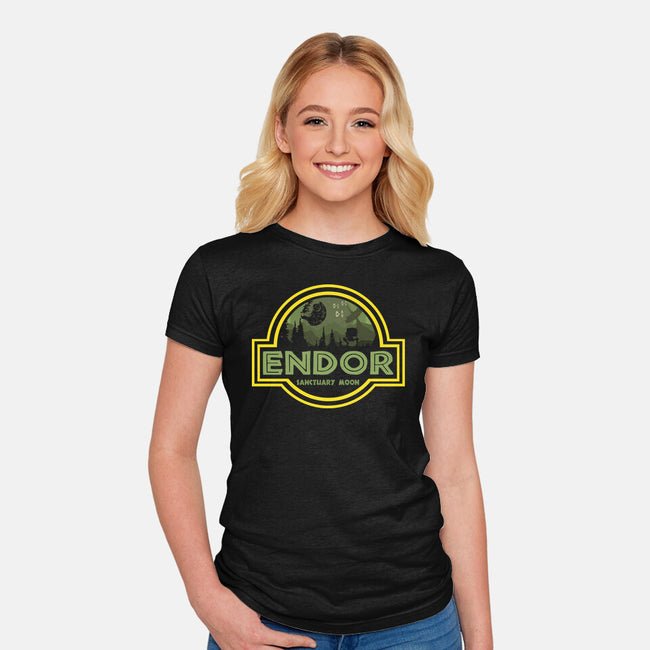 Endor Park-Womens-Fitted-Tee-turborat14