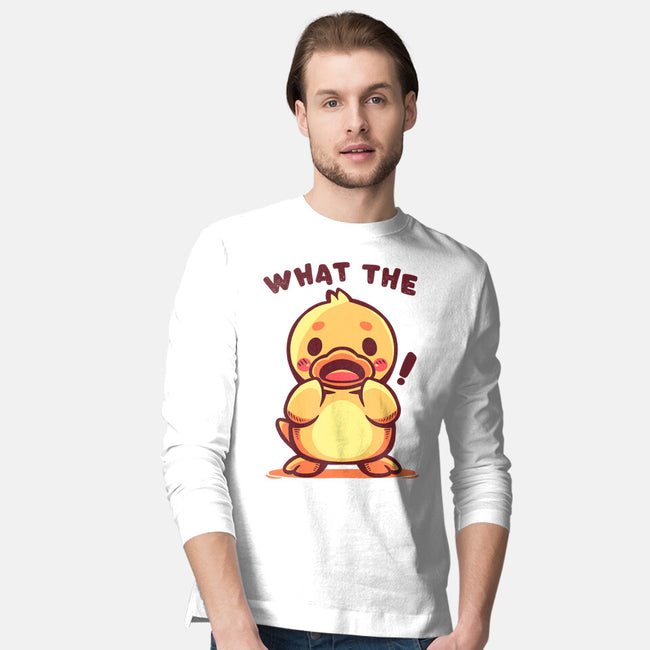 What The-Mens-Long Sleeved-Tee-TechraNova