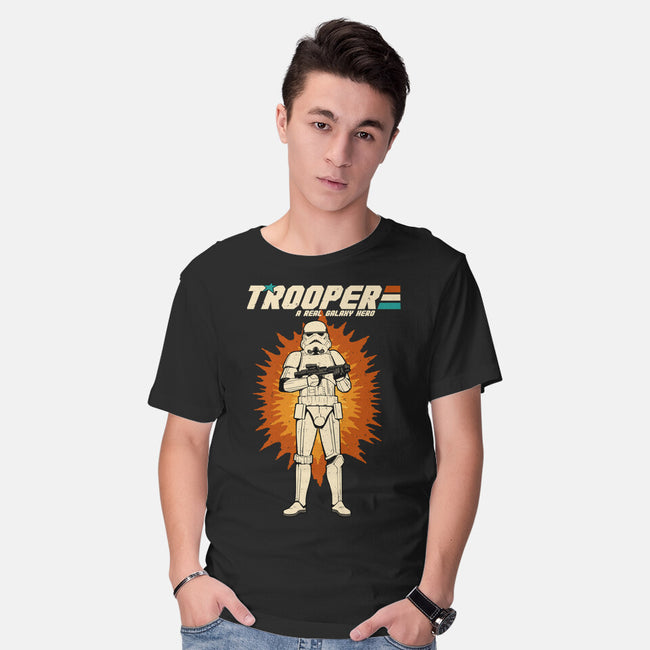 A Real Galaxy Hero-Mens-Basic-Tee-Melonseta