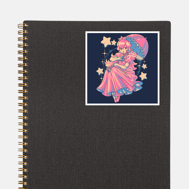 Princess In Pink-None-Glossy-Sticker-Estudio Horta