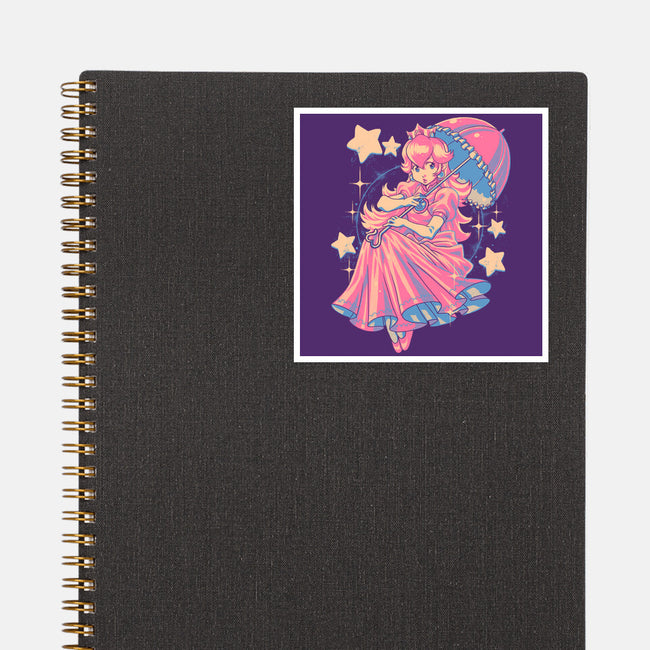 Princess In Pink-None-Glossy-Sticker-Estudio Horta
