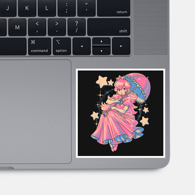 Princess In Pink-None-Glossy-Sticker-Estudio Horta