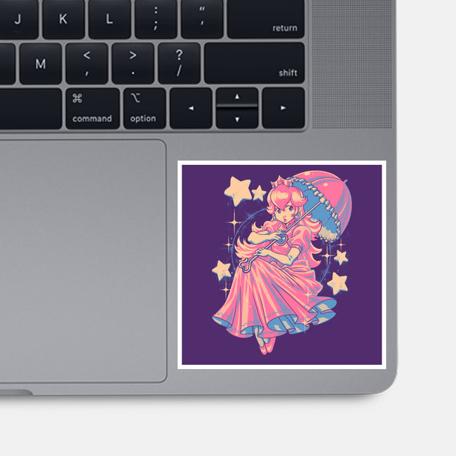 Princess In Pink-None-Glossy-Sticker-Estudio Horta