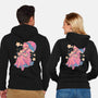 Princess In Pink-Unisex-Zip-Up-Sweatshirt-Estudio Horta