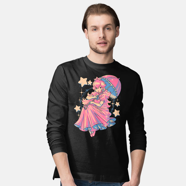 Princess In Pink-Mens-Long Sleeved-Tee-Estudio Horta
