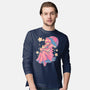 Princess In Pink-Mens-Long Sleeved-Tee-Estudio Horta