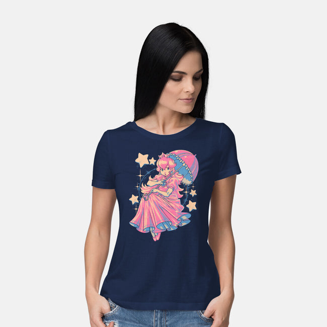 Princess In Pink-Womens-Basic-Tee-Estudio Horta