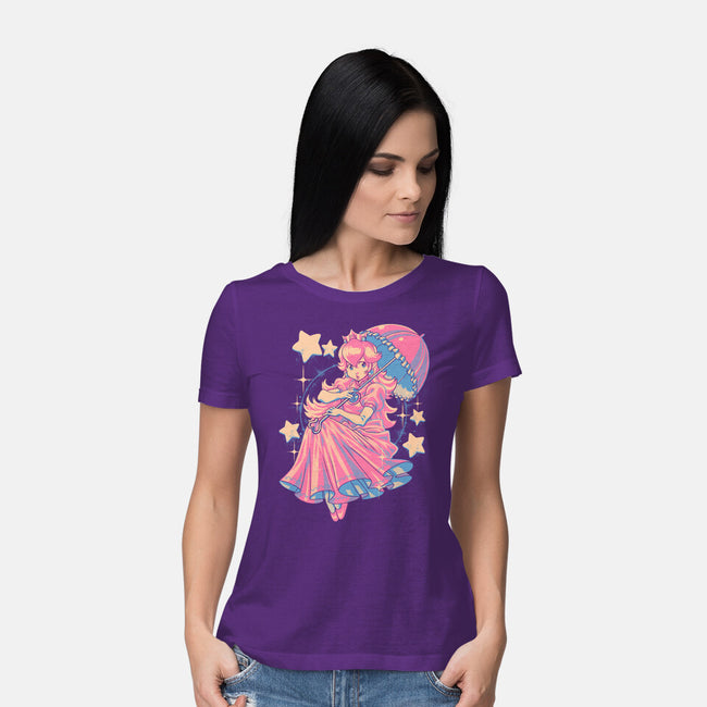 Princess In Pink-Womens-Basic-Tee-Estudio Horta