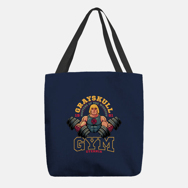 Grayskull Gym-None-Basic Tote-Bag-teesgeex