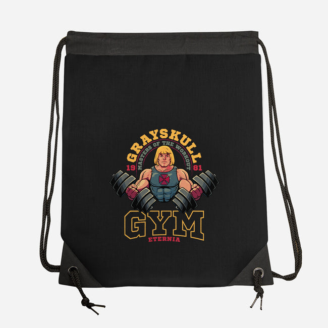 Grayskull Gym-None-Drawstring-Bag-teesgeex