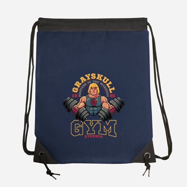 Grayskull Gym-None-Drawstring-Bag-teesgeex