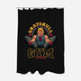 Grayskull Gym-None-Polyester-Shower Curtain-teesgeex