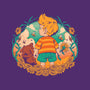 Sunflower Boy-None-Fleece-Blanket-ilustrata