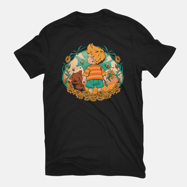 Sunflower Boy-Mens-Premium-Tee-ilustrata