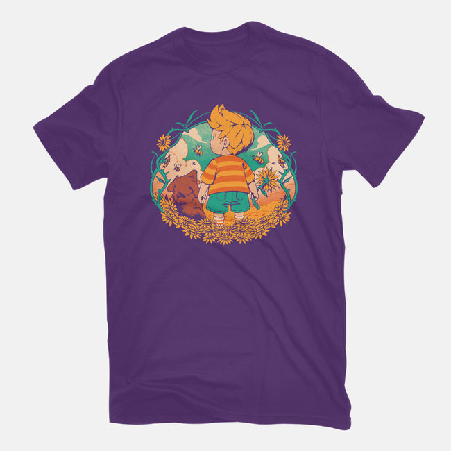 Sunflower Boy-Mens-Premium-Tee-ilustrata