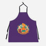 Sunflower Boy-Unisex-Kitchen-Apron-ilustrata