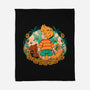 Sunflower Boy-None-Fleece-Blanket-ilustrata