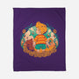 Sunflower Boy-None-Fleece-Blanket-ilustrata