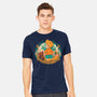 Sunflower Boy-Mens-Heavyweight-Tee-ilustrata