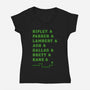 Crew Expendable-Womens-V-Neck-Tee-Tronyx79