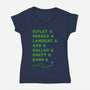Crew Expendable-Womens-V-Neck-Tee-Tronyx79