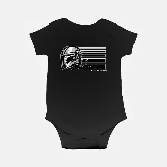 This Is The Silver Way-Baby-Basic-Onesie-spoilerinc