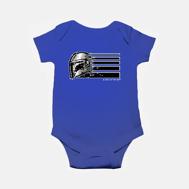 This Is The Silver Way-Baby-Basic-Onesie-spoilerinc