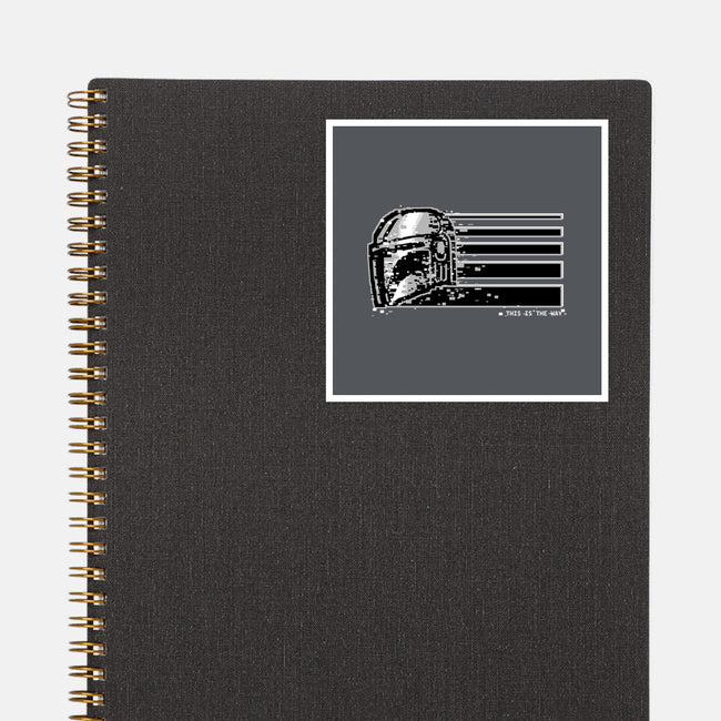 This Is The Silver Way-None-Glossy-Sticker-spoilerinc