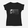 This Is The Silver Way-Womens-V-Neck-Tee-spoilerinc