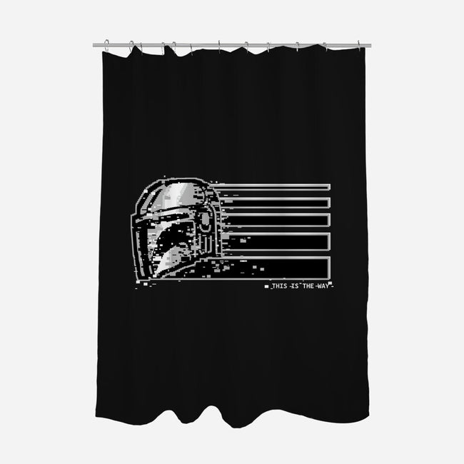 This Is The Silver Way-None-Polyester-Shower Curtain-spoilerinc