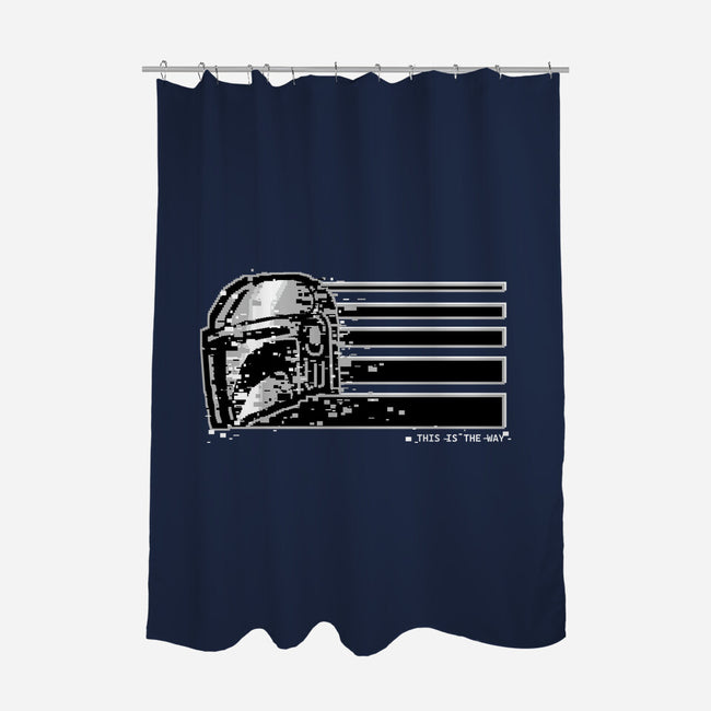 This Is The Silver Way-None-Polyester-Shower Curtain-spoilerinc