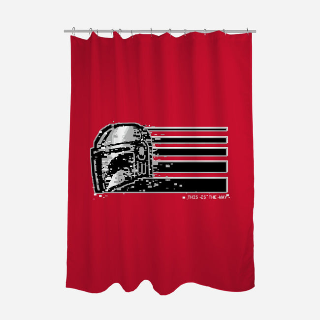 This Is The Silver Way-None-Polyester-Shower Curtain-spoilerinc