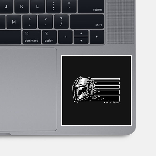 This Is The Silver Way-None-Glossy-Sticker-spoilerinc