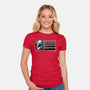 This Is The Silver Way-Womens-Fitted-Tee-spoilerinc