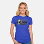 This Is The Silver Way-Womens-Fitted-Tee-spoilerinc