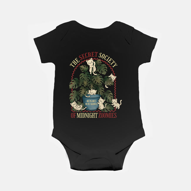 The Secret Society Of Midnight Zoomies-Baby-Basic-Onesie-Trendlory