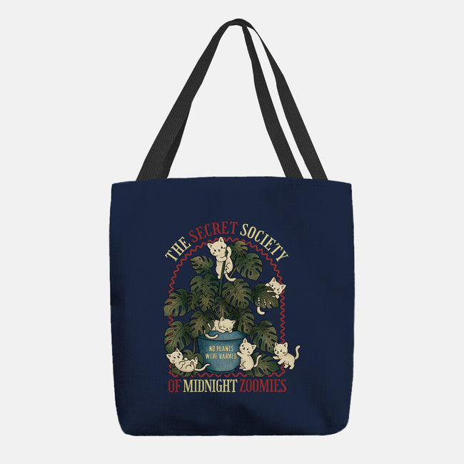 The Secret Society Of Midnight Zoomies-None-Basic Tote-Bag-Trendlory