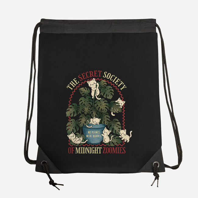 The Secret Society Of Midnight Zoomies-None-Drawstring-Bag-Trendlory