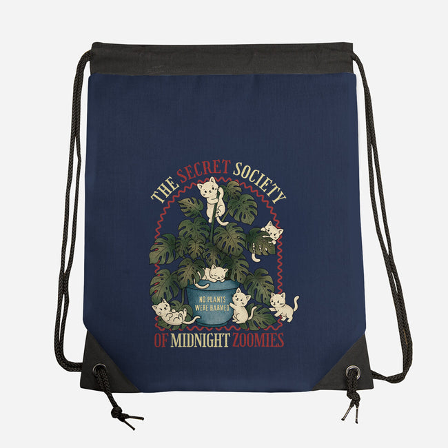 The Secret Society Of Midnight Zoomies-None-Drawstring-Bag-Trendlory