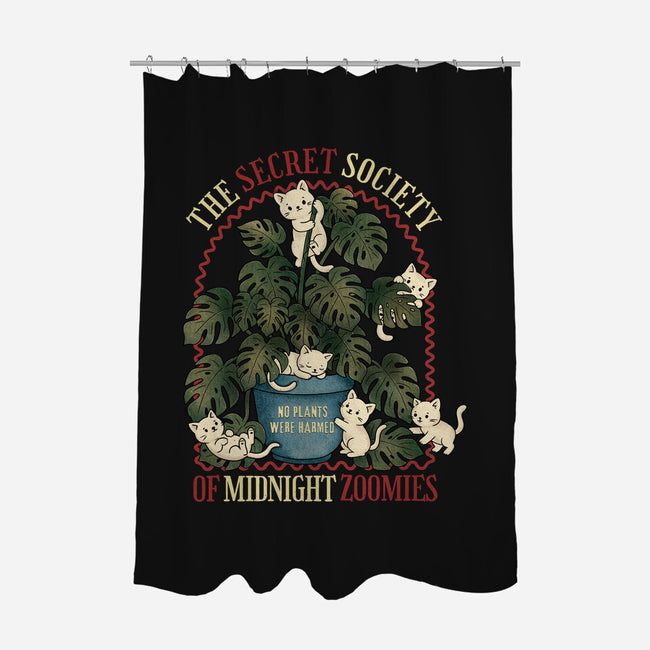 The Secret Society Of Midnight Zoomies-None-Polyester-Shower Curtain-Trendlory