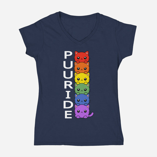 Puuride-Womens-V-Neck-Tee-fanfabio