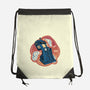 The Distortion Of Time-None-Drawstring-Bag-glitchygorilla