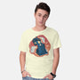 The Distortion Of Time-Mens-Basic-Tee-glitchygorilla
